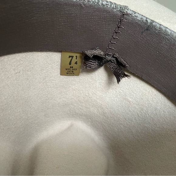 Vintage wool cowboy hat - Picture 4 of 6